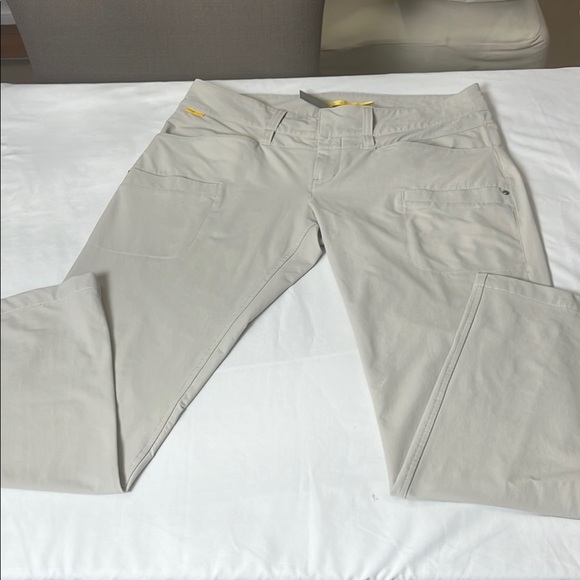 LOLE Beige Pants size 8 with wicking, natural antibacterial &  UPF 50 - Picture 4 of 13